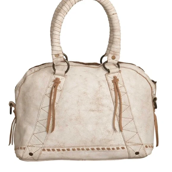 NWOT - Cremello Sansa Satchel by STS